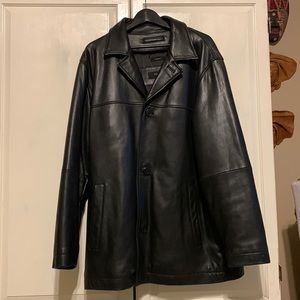 Mens Liz Claiborne 100% Lambskin coat